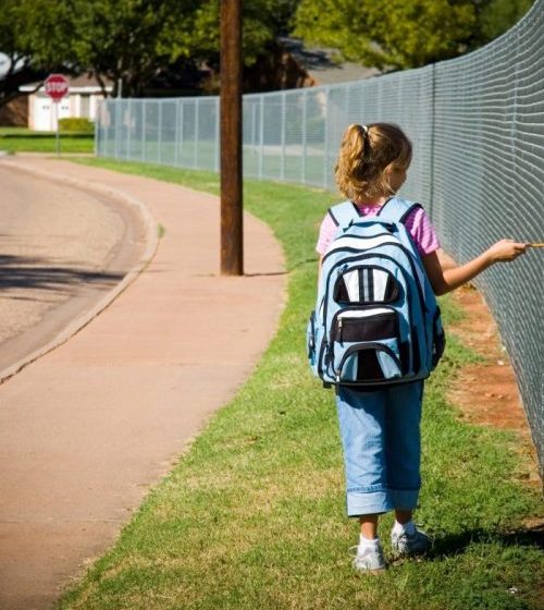 Pedestrian safety in back to school season is very important