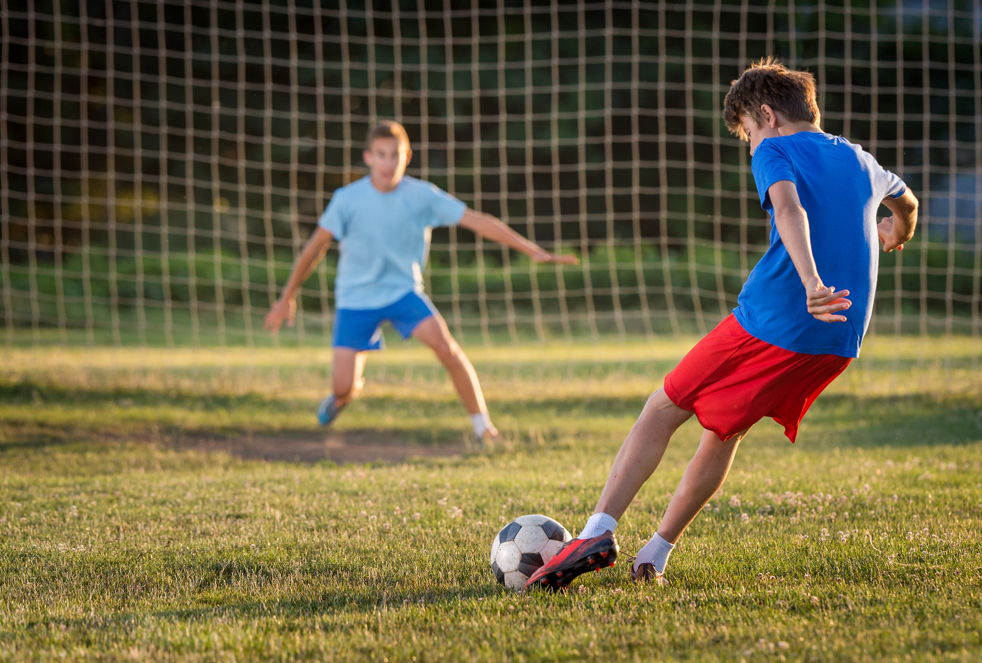 Kids sports injuries are common